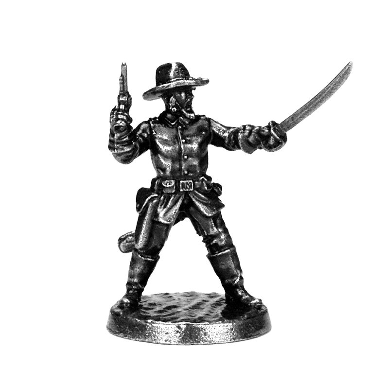 Vintage Wild West Mini Metal C - Board Game Vantage recension och pris