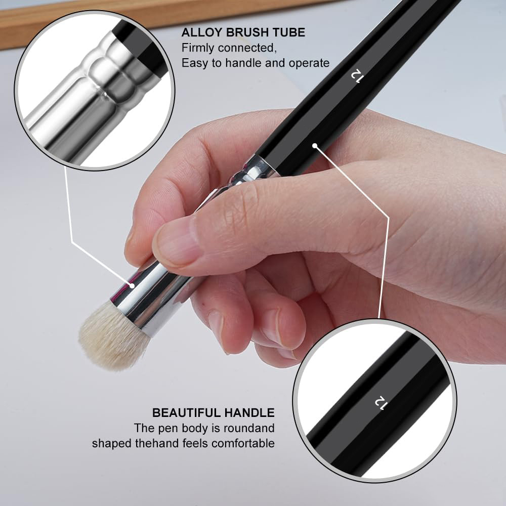 6Pcs/Set Dry Brush Miniature P - Miniature Painting Set recension och pris