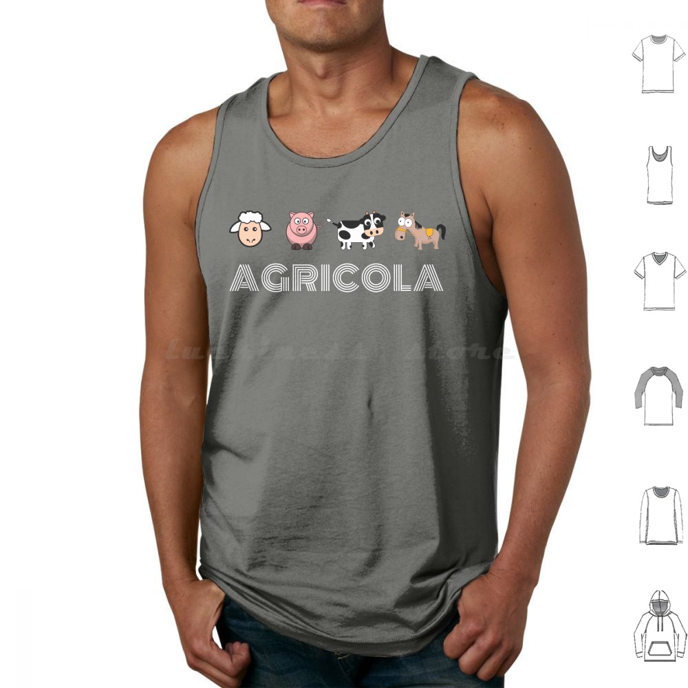Board Game-Agricola Tank Tops  - Board Game Geek recension och pris