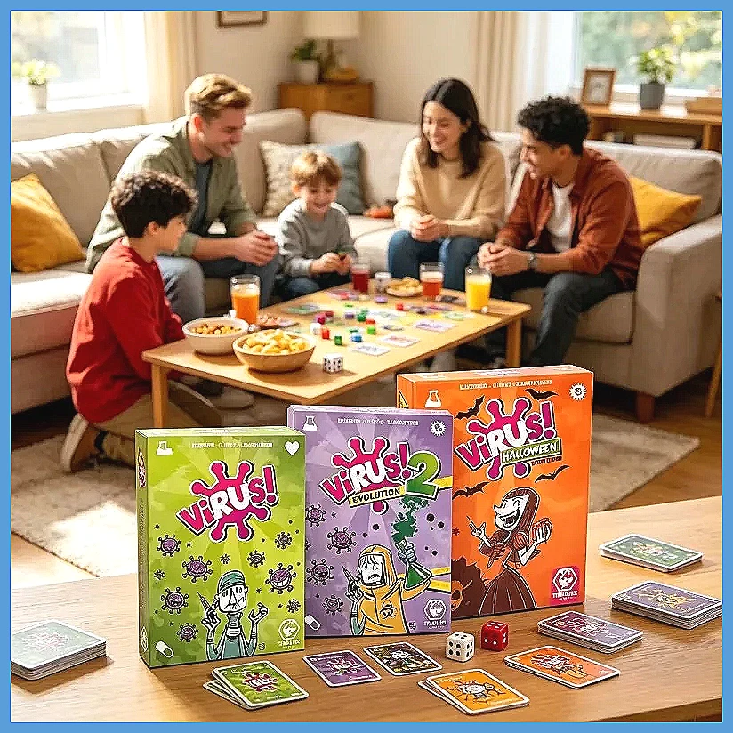 Virus Series 1&2 Family Strate - Board Game Virus recension och pris