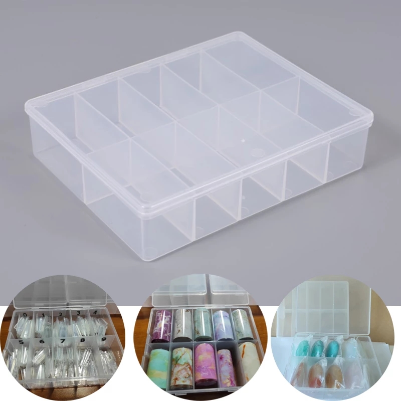 10 Grids Empty Clear Storage B - Token Tray Organizer recension och pris
