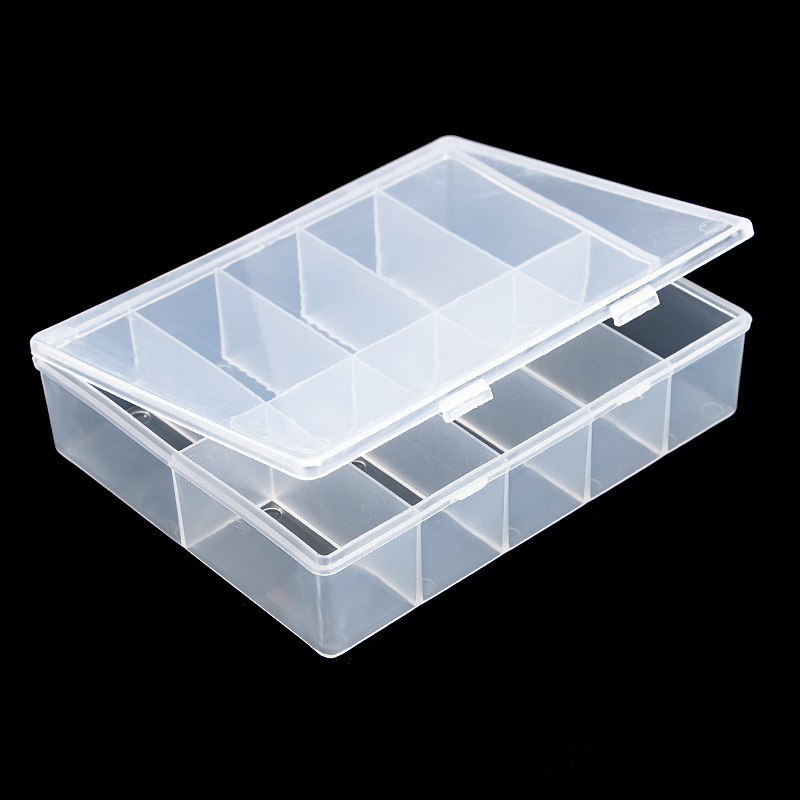 10 Grids Empty Clear Storage B - Token Tray Organizer recension och pris