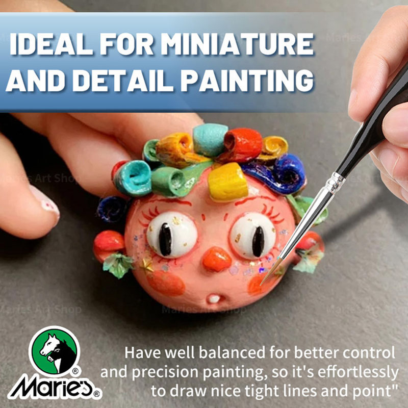 15pcs Marie's Detail Paintbrus - Miniature Painting Set recension och pris