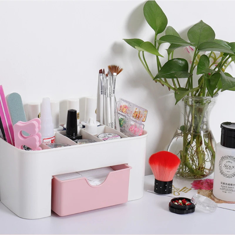 Nail Art Organizer Desktop Dra - Token Tray Organizer recension och pris