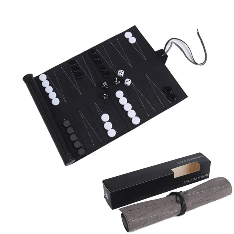 Roll Up Backgammon Sets Portab - Board Game Vantage recension och pris
