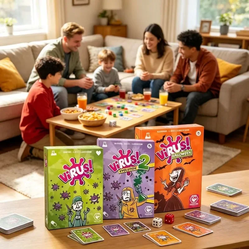 Interesting Virus Card Game &  - Board Game Virus recension och pris