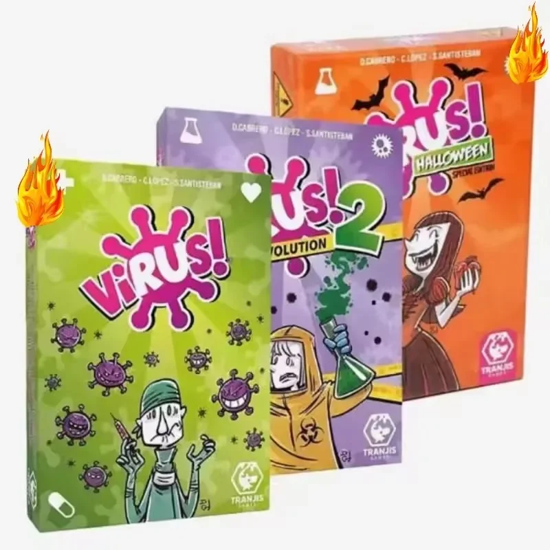 Interesting Virus Card Game &  - Board Game Virus recension och pris