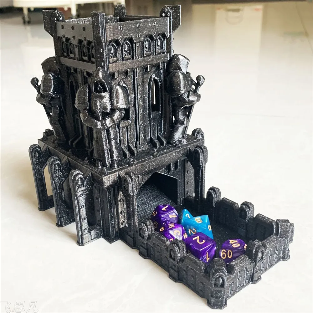 Tabletop Gaming Dice Tower 3D  - Board Game Print recension och pris