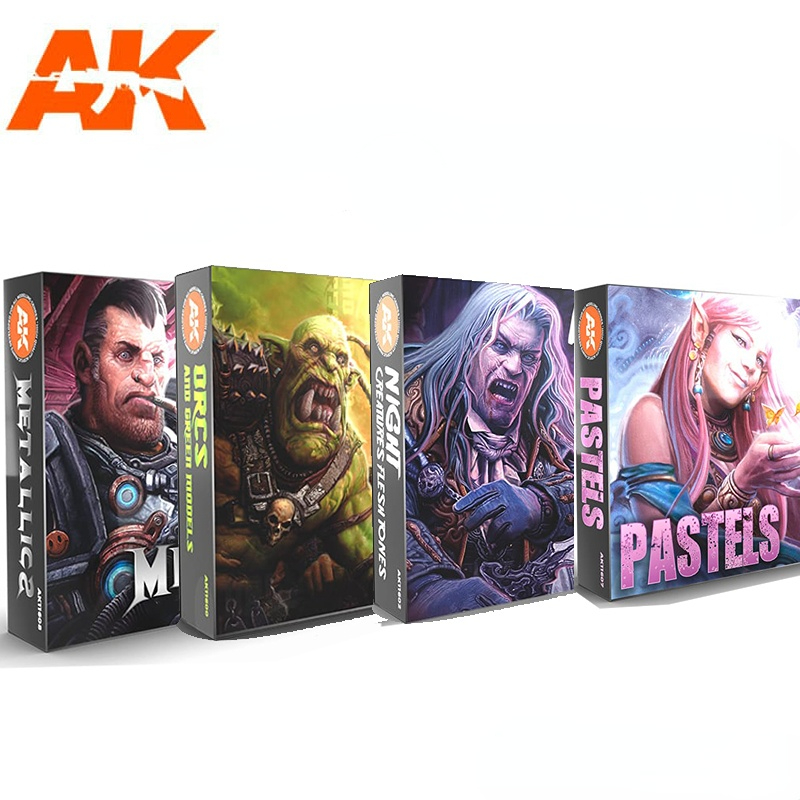 AK Interactive 3rd Generation  - Miniature Painting Set recension och pris
