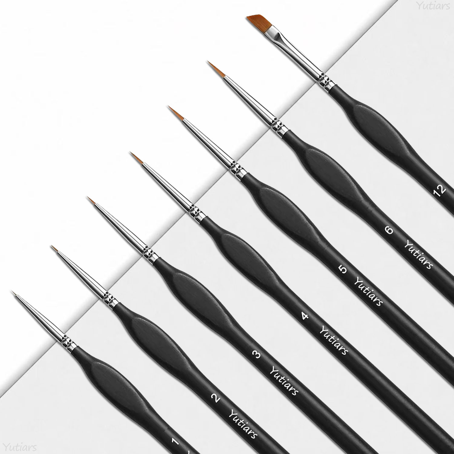 Yutiars Miniature Drybrush Pai - Miniature Painting Set recension och pris